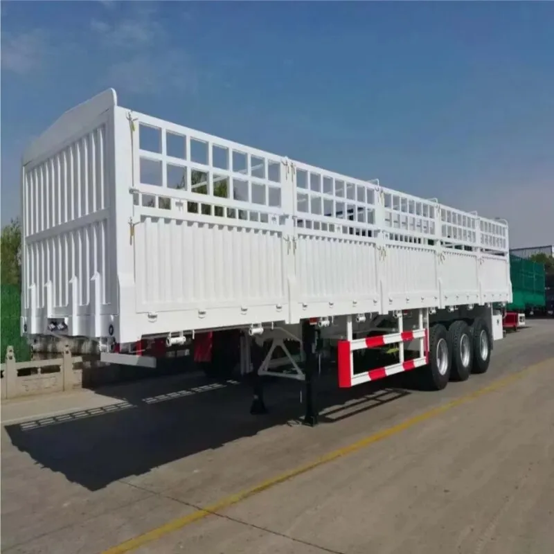 Semitrailer Cargo Ffens Uchel